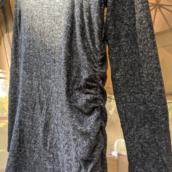 🍃Sunday In Brooklyn Soft Gray Dress Knit New - Picture 2 of 11